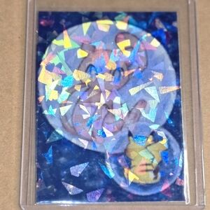 Unique Custom Pokemon Holographic Trading Card with Pikachu And Mew